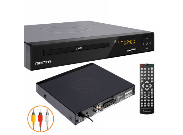 Manta Leitor Dvd C/ HDMI Cabo Rca USB Comando Manta Leitor Dvd C/ HDMI Cabo Rca USB Comando